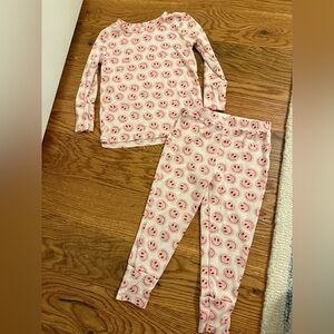 Posh Peanut Smiley Face Print Pajamas 18-24 Months